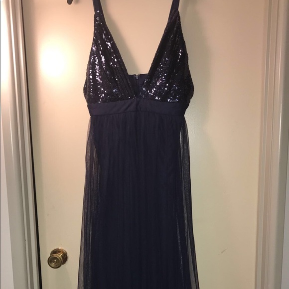 Navy Blue Windsor Dress - Picture 2 of 4